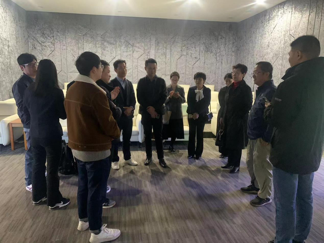 图3：与天能控股及子公司人力资源负责人现场交流